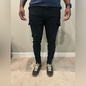 Zara Skinny Cargo Jeans